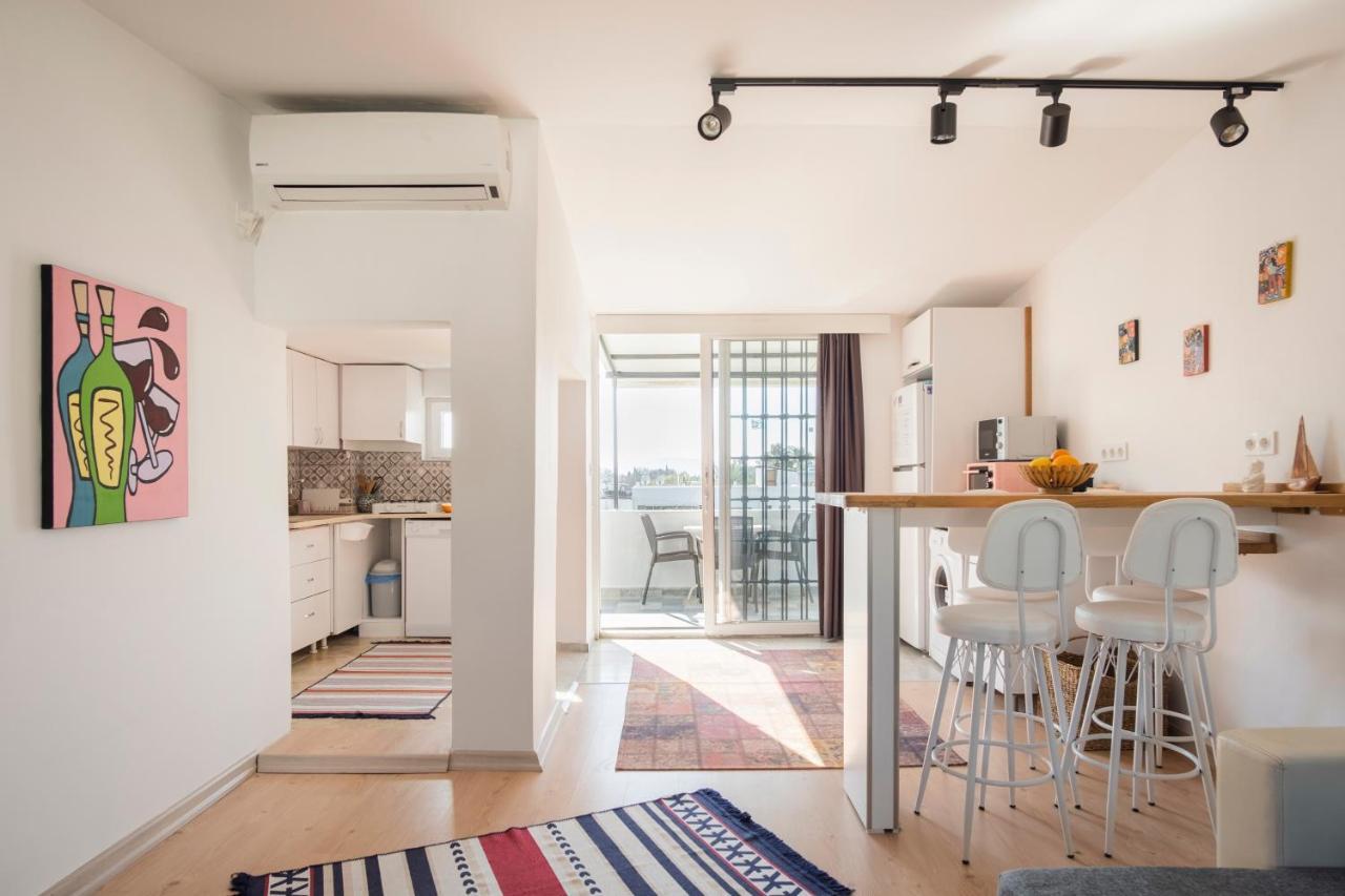 Central, Cozy, 15 Min Walk To The Beach, Fast Wi-Fi, Free Parking, 4Ppl بودروم المظهر الخارجي الصورة